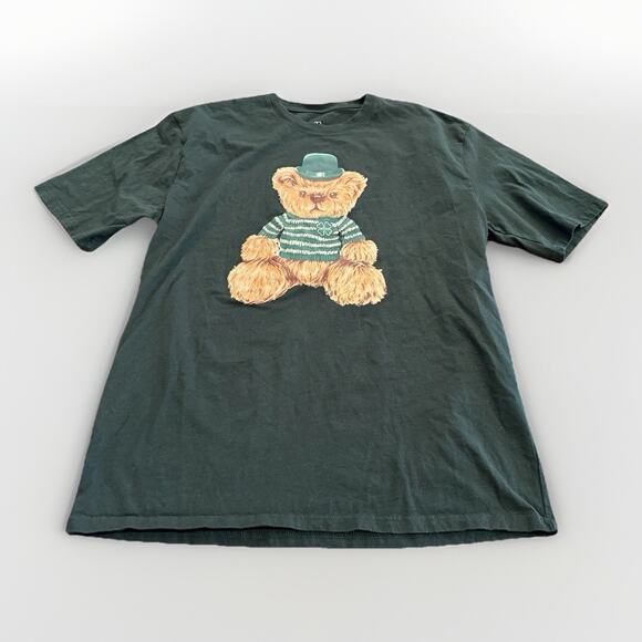 Ripple Junction Other - Ripple Junction Mens Green Bear St. Patrick Graphic Cotton T-Shirt Size L Large